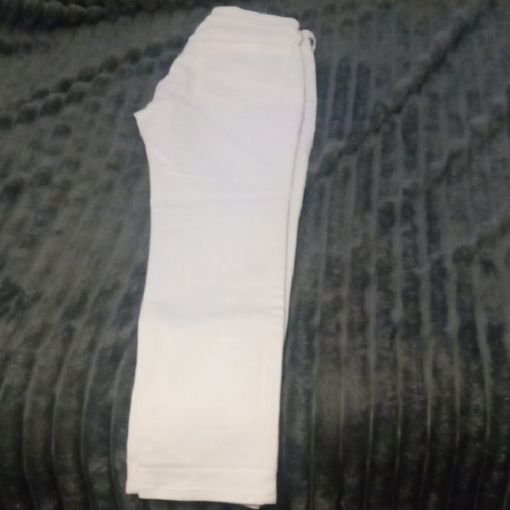 rag & bone White Straight Leg Jeans - Picture 3 of 4